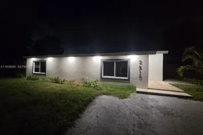Front of Structure