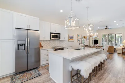 Kitchen and Living Area
