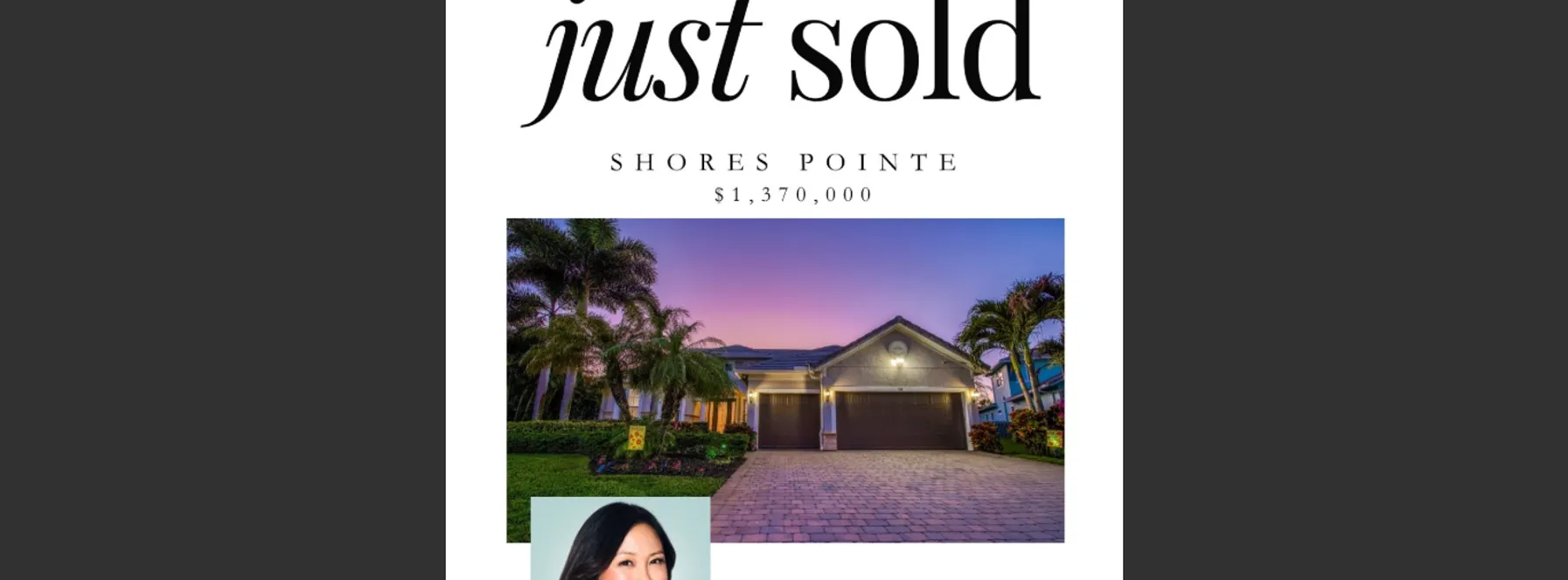 Just Sold in Shores Pointe!