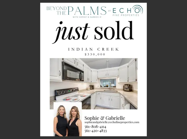 Just Sold in Indian Creek!