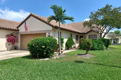 Front of Villa