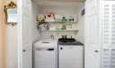 Laundry with new washer (2024)
