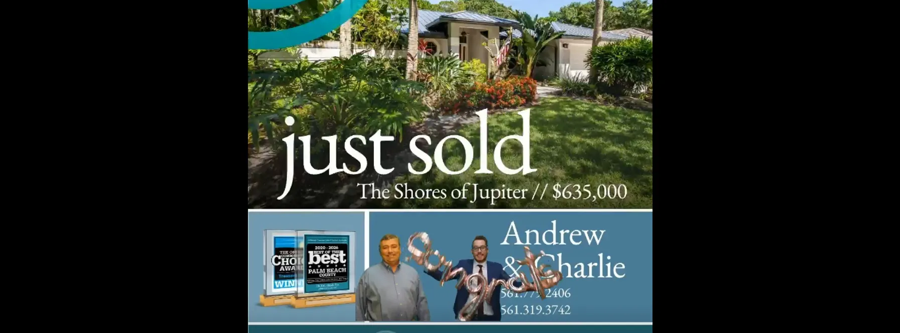 Just Sold in The Shores of Jupiter!