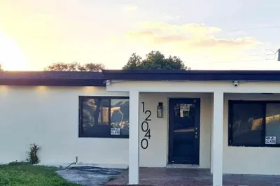 Front of Structure