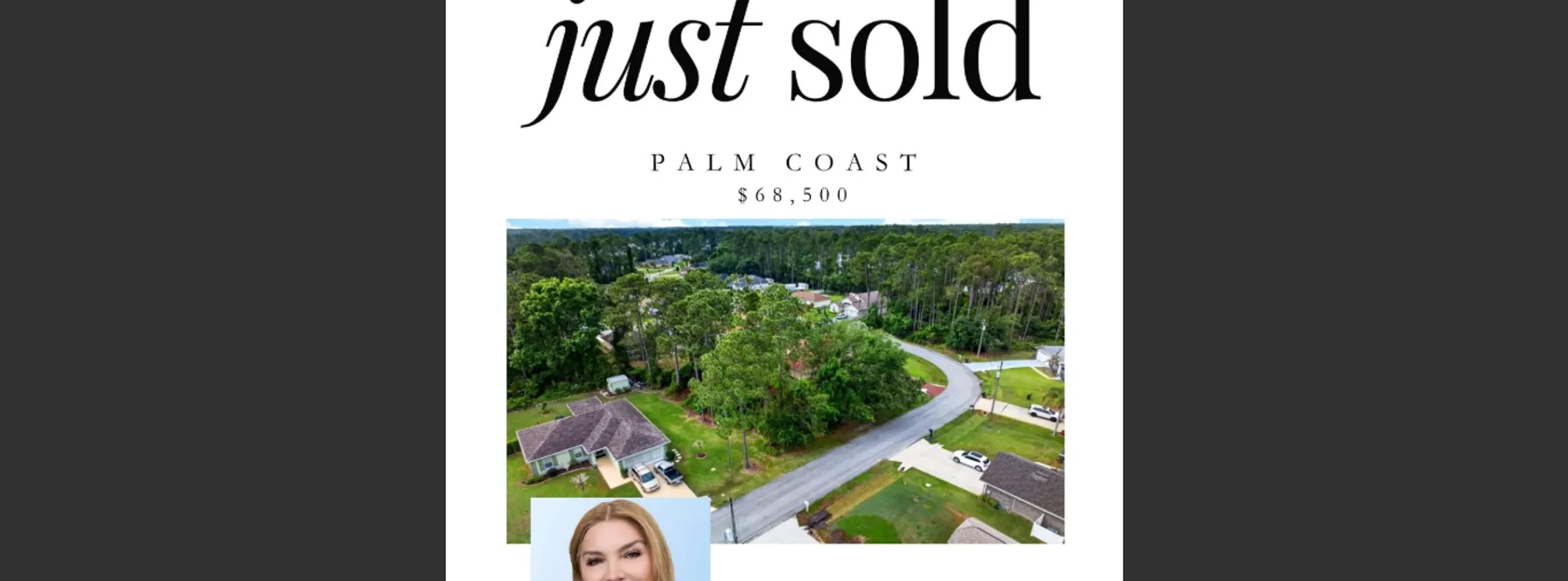 Just Sold in Palm Coast!