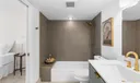 Convenient double vanity