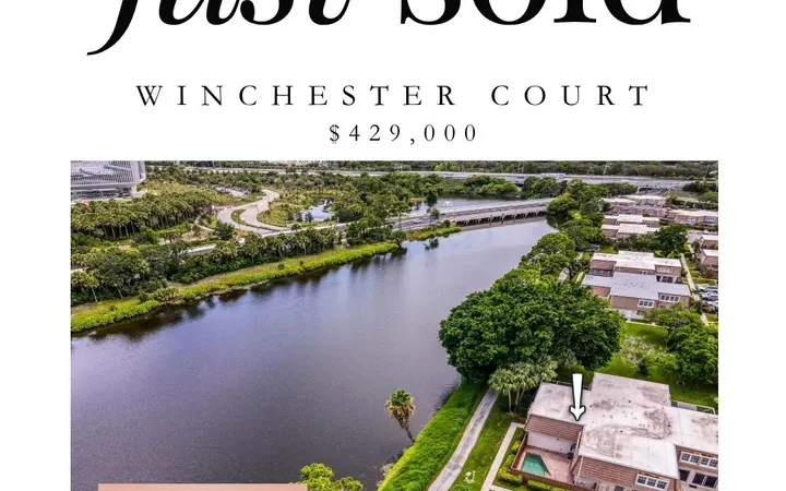 Just Sold in Winchester Courts!