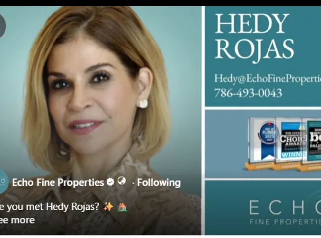 Have you met Hedy Rojas? 