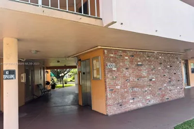 FRONT OF STRUCTURE