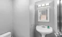 Powder room off the living area