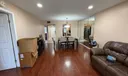 Living area from back patio door