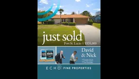 Just Sold in Port St Lucie!