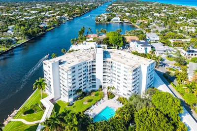 Located in the Delray Summit Condominium building.
