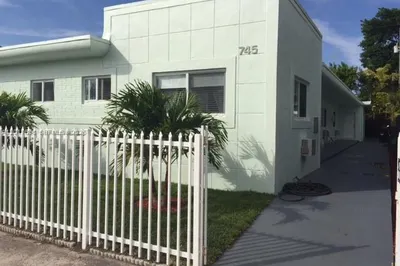 Front of Structure