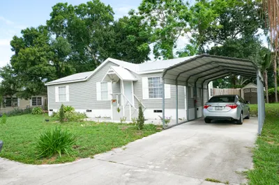 Front of the house