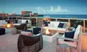Rooftop dining & yoga, too.