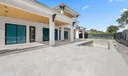 Large outdoor pool area