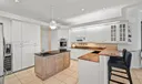 2 tone cabinets in the remodeled kitchen