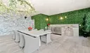 Rooftop outdoor kitchen/dining area