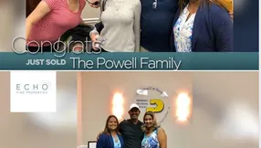 Congratulations to the Powell family on the purchase of their new home & the Dyal family on the sale of their home!