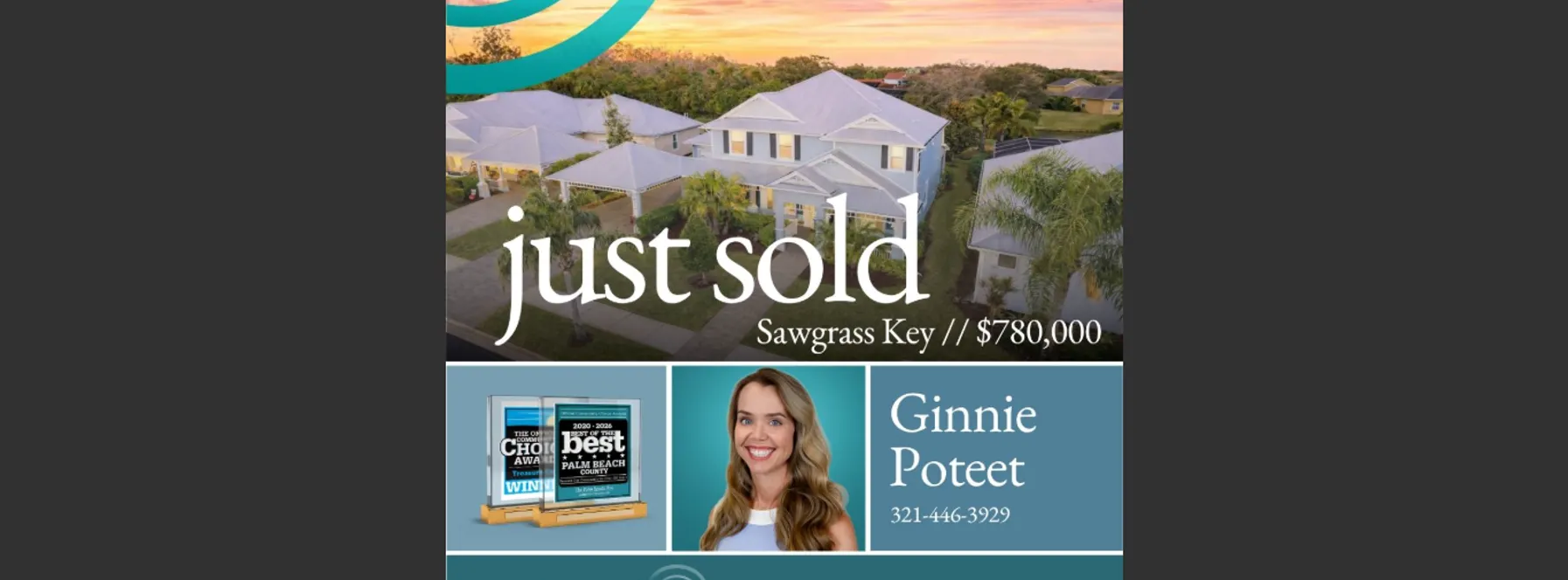 Just Sold in Sawgrass Key!