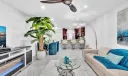 Living Room, Dining Room and Kitchen