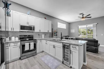 Solid Wood Cabinets!