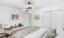 Ceiling fan with light and remote control