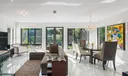 Family room and dinning room