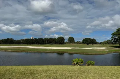View of Club House and 10th Fairway