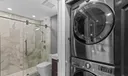 Laundry foyer off the guest bathroom
