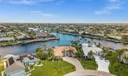 Oversized lot facing the intersecting canal basin