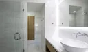 Renovated master bathroom
