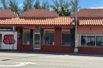 Front of Structure