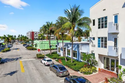 In the middle of downtown Delray Beach.