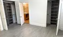 Master en suite and master bathroom partial view