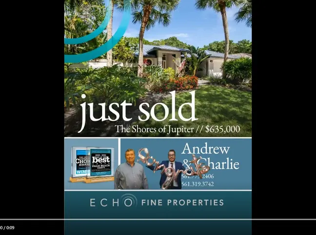 Just Sold in The Shores of Jupiter!