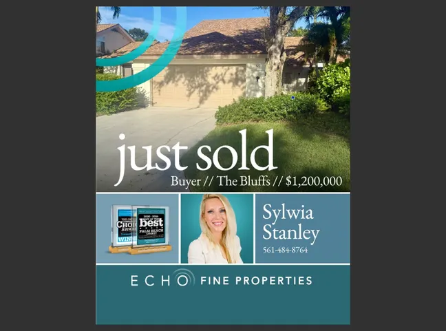 Just Sold in The Bluffs!
