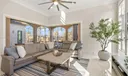 Enjoy indoor-outdoor living through the zero corner sliders