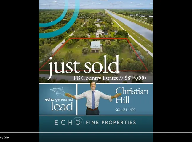 Just Sold in Palm Beach Country Estates!