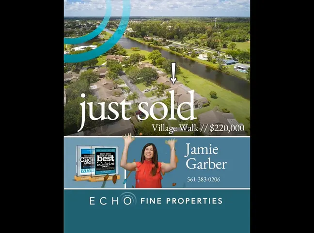 Just Sold in Village Walk!