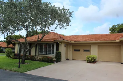 Front of Villa