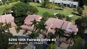 Enjoy Peaceful Golf Views from this Delray Beach Townhome!