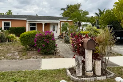 Front of the house