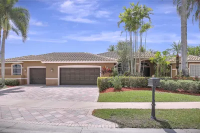 Sprawled across a wide lot, this 4202 Sq Ft reside