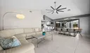 Family Room with Vaulted Ceiling