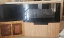 Faux Fireplace in living room/kitchen