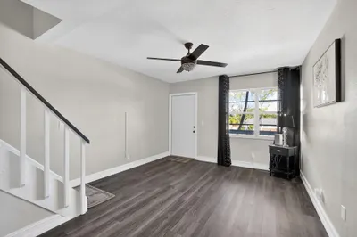 Entry living room