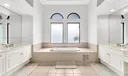 SOAKING TUB & DOUBLE SINKS