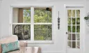 Living Room and Exterior Patio Door and Windows